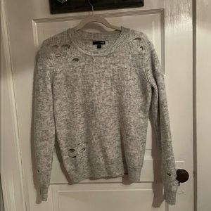 Gray sweater